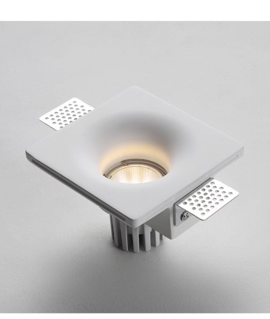 Gypsum Recessed Lights (Square)