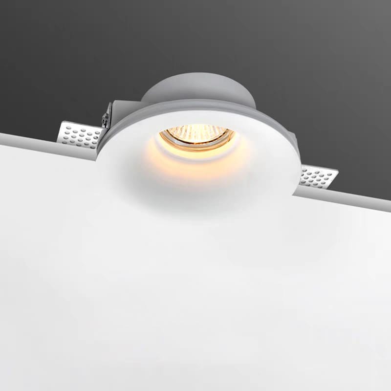 Gypsum Recessed Lights (Round)