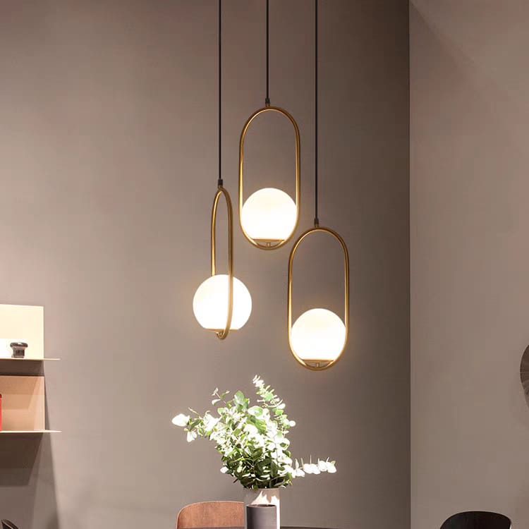 Open Frame Sphere Pendant Light (H/QQ)