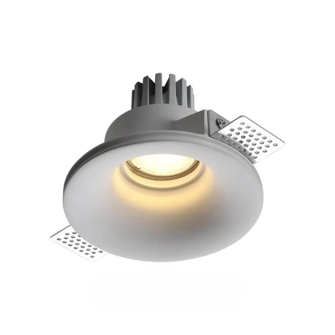 Gypsum Recessed Lights (Round)