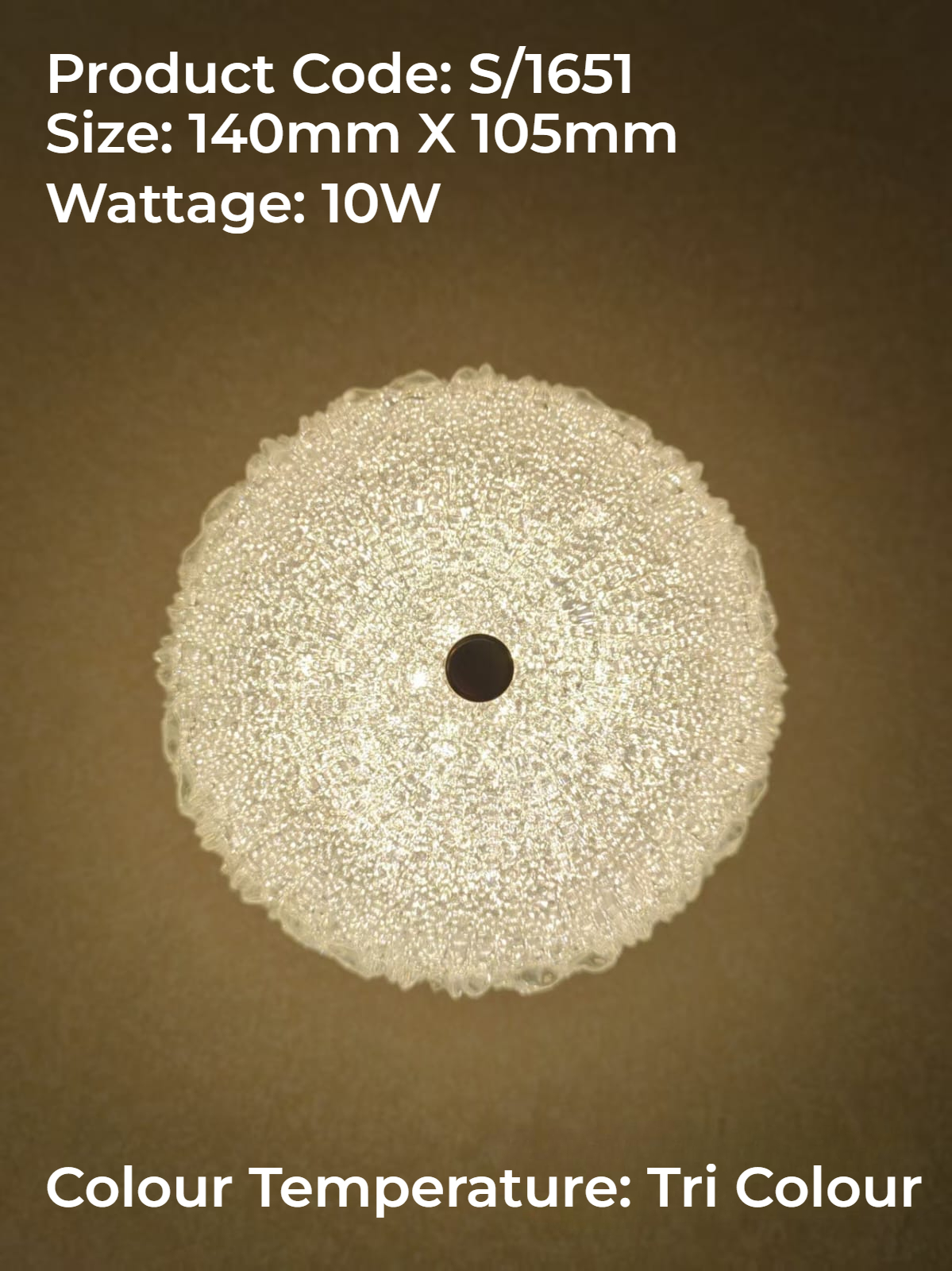Atre Lamp Crystal (S/1651 + S/1656)