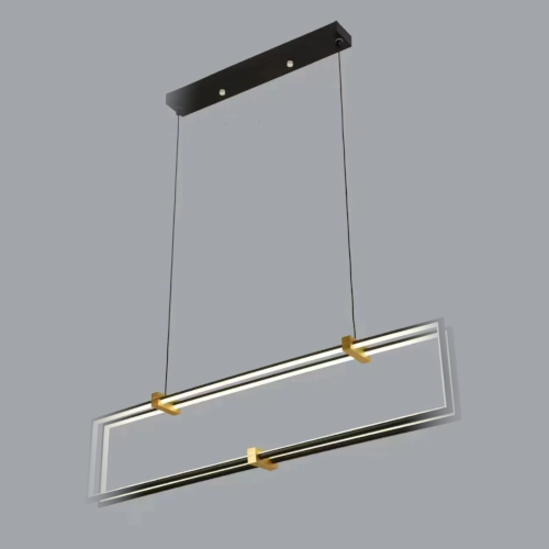 Modern Rectangular Chandelier