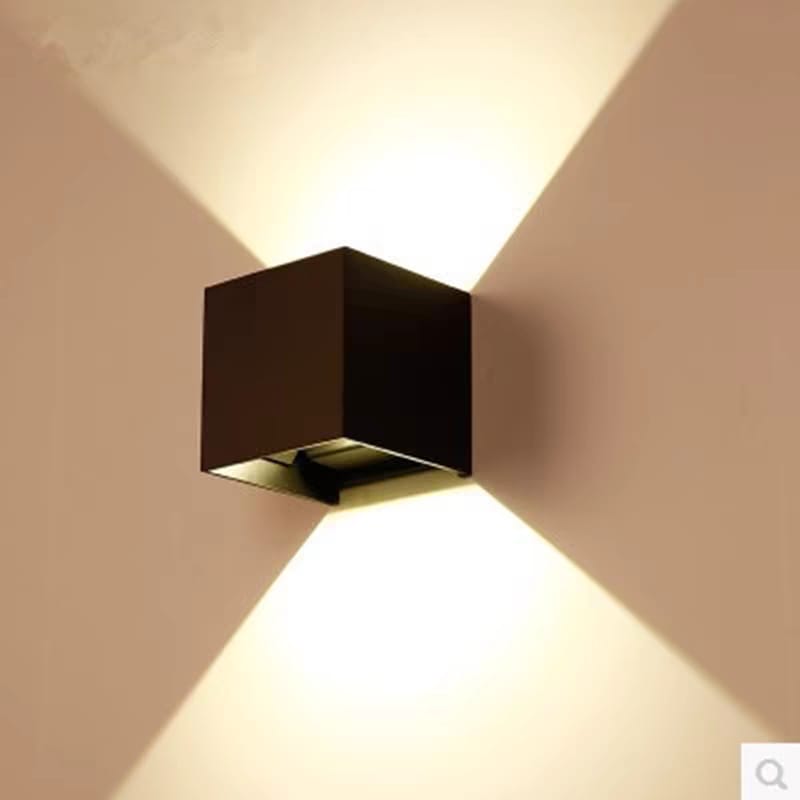 Dual Light Wall Fixture (W/901-GD/BK/WH-Y)